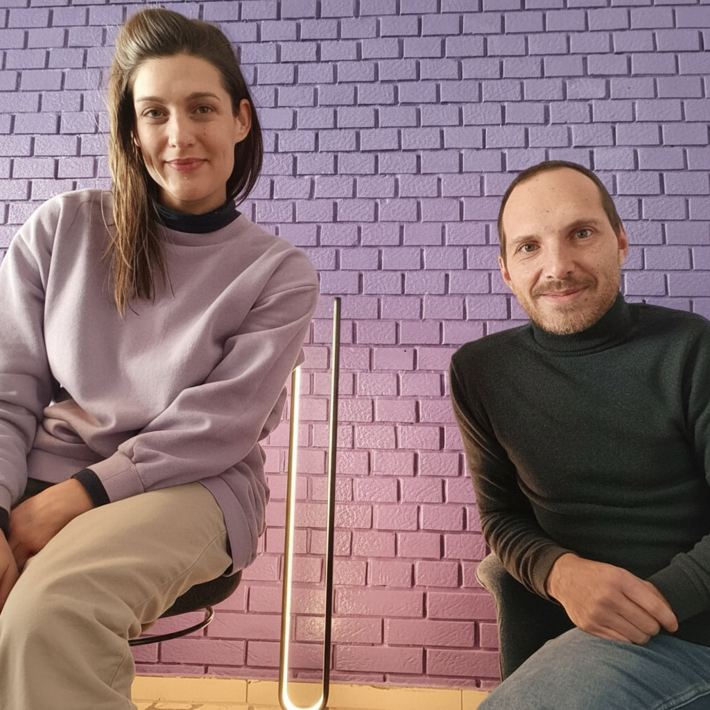 Maik and Viktoria at the Lifty Hub